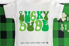 Lucky Dude Svg, Lucky Dude boys st patricks day shirt, Product Image 1