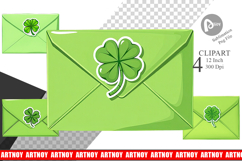 Lucky Envelope Clipart Product Image 1
