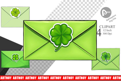 Lucky Envelope Clipart Product Image 1