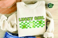 Lucky Girl SVG Design Product Image 3