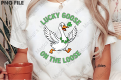 Lucky Goose on the Loose St Patrick PNG Product Image 2