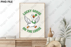 Lucky Goose on the Loose St Patrick PNG Product Image 3