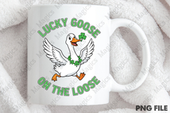 Lucky Goose on the Loose St Patrick PNG Product Image 4