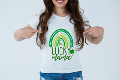 lucky mama st patricks day png svg vectors with transparent background high resolution for cricut silhouette and sublimation machine