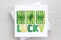 Lucky Png, St Patrick's Day Png, Coquette Bow Png Product Image 2