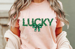 Lucky SVG | St Patrick’s Day Shirt Design | Lucky Quote Cut Product Image 3