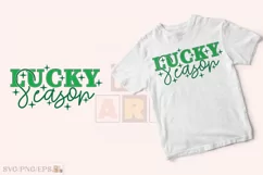 Lucky Season SVG St Patrick's Day T-shirt Design, St Patrick Product Image 2