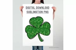 Green St.Patrick's Day PNG: Lucky Mama Png, Lucky Shamrock Product Image 2