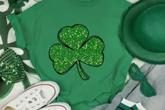 Green St.Patrick's Day PNG: Lucky Mama Png, Lucky Shamrock Product Image 3