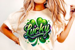 St Patricks Day PNG, Lucky Day PNG, Shamrock PNG, Lucky PNG Product Image 1