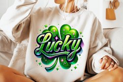 St Patricks Day PNG, Lucky Day PNG, Shamrock PNG, Lucky PNG Product Image 2