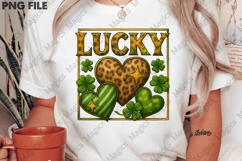 Lucky St. Patrick's Day Hearts Png Product Image 2