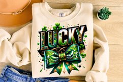 St Patricks Day PNG, Lucky Day PNG, Shamrock PNG, Lucky PNG Product Image 3