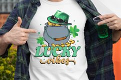 Lucky Vibes Sublimation PNG Product Image 3
