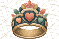 Retro St. Patrick’s Day PNG Clipart, Vintage Shamrocks Product Image 2