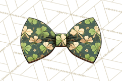 Retro St. Patrick’s Day PNG Clipart, Vintage Shamrocks Product Image 2