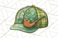 Retro St. Patrick’s Day PNG Clipart, Vintage Shamrocks Product Image 3