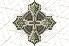 Retro St. Patrick’s Day PNG Clipart, Vintage Shamrocks Product Image 4