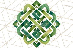 Retro St. Patrick’s Day PNG Clipart, Vintage Shamrocks Product Image 3