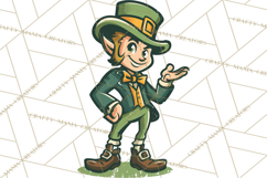 Retro St. Patrick’s Day PNG Clipart, Vintage Shamrocks Product Image 4