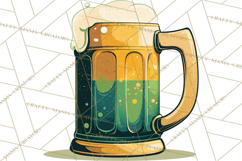 Retro St. Patrick’s Day PNG Clipart, Vintage Shamrocks Product Image 5