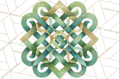 Retro St. Patrick’s Day PNG Clipart, Vintage Shamrocks Product Image 3