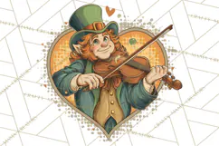 Retro St. Patrick’s Day PNG Clipart, Vintage Shamrocks Product Image 5