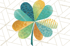 Retro St. Patrick’s Day PNG Clipart, Vintage Shamrocks Product Image 3