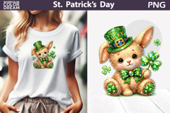 St. Patrick's Day Bundle | Animals Clover Sublimation Product Image 5