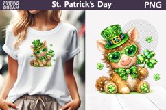 St. Patrick's Day Clipart | Horse Clover Sublimation Product Image 1