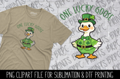 Lucky Goose St Patrick's Day | SVG Product Image 1