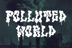 Luicoob Dripping Horror Display Font Product Image 2