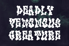 Luicoob Dripping Horror Display Font Product Image 4