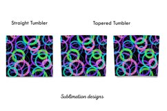 Abstract grunge circles tumbler,20 oz skinny tumbler Product Image 3