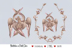 Luke the Evangelist Physician Symbol. Christian Illustration Product Image 1