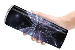 Luminous Butterfly | Tumbler Sublimation Wrap Product Image 6