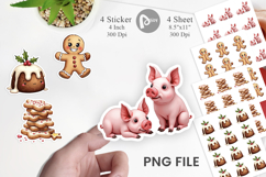 Nordic Christmas Treats Sticker Product Image 1