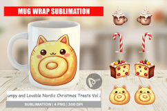 Nordic Christmas Treats Mug Wrap Product Image 1