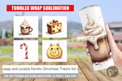 Nordic Christmas Treats Tumbler Product Image 1