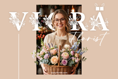 Lunéa | Floral Monogram Webfont Product Image 2