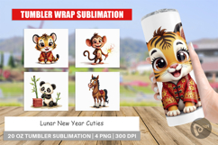 Lunar New Year Cuties 2026 Tumbler Product Image 1