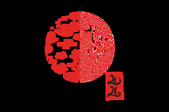 Lunar new year horse chinese zodiac and spring festival illu Product Image 2