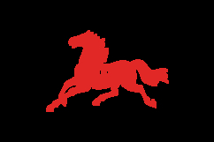 Lunar new year horse chinese zodiac sign clipart Product Image 2