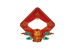 Lunar new year horse chinese zodiac sign cute character Product Image 1