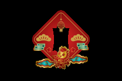 Lunar new year horse chinese zodiac sign cute character deco Product Image 2