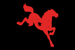 Lunar new year horse chinese zodiac sign design Product Image 2