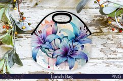 Lunch Bag Design | Flowers Meadow | Spring Flowers Product Image 1