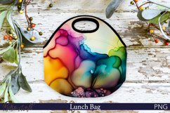 Lunch Bag Design | Alcohol Ink Product Image 1