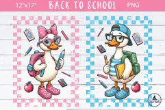Back To School PNG | 100 days of school Sublimation Design Product Image 2