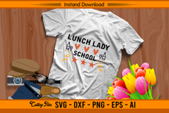 Lunch Lady School SVG Funny Kitchen Staff Design Product Image 2